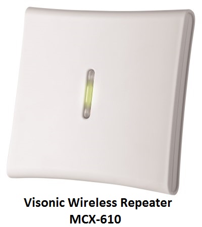 Visonic Wireless Repeater MCX-610